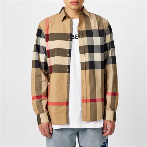 long sleeve burberry shirt